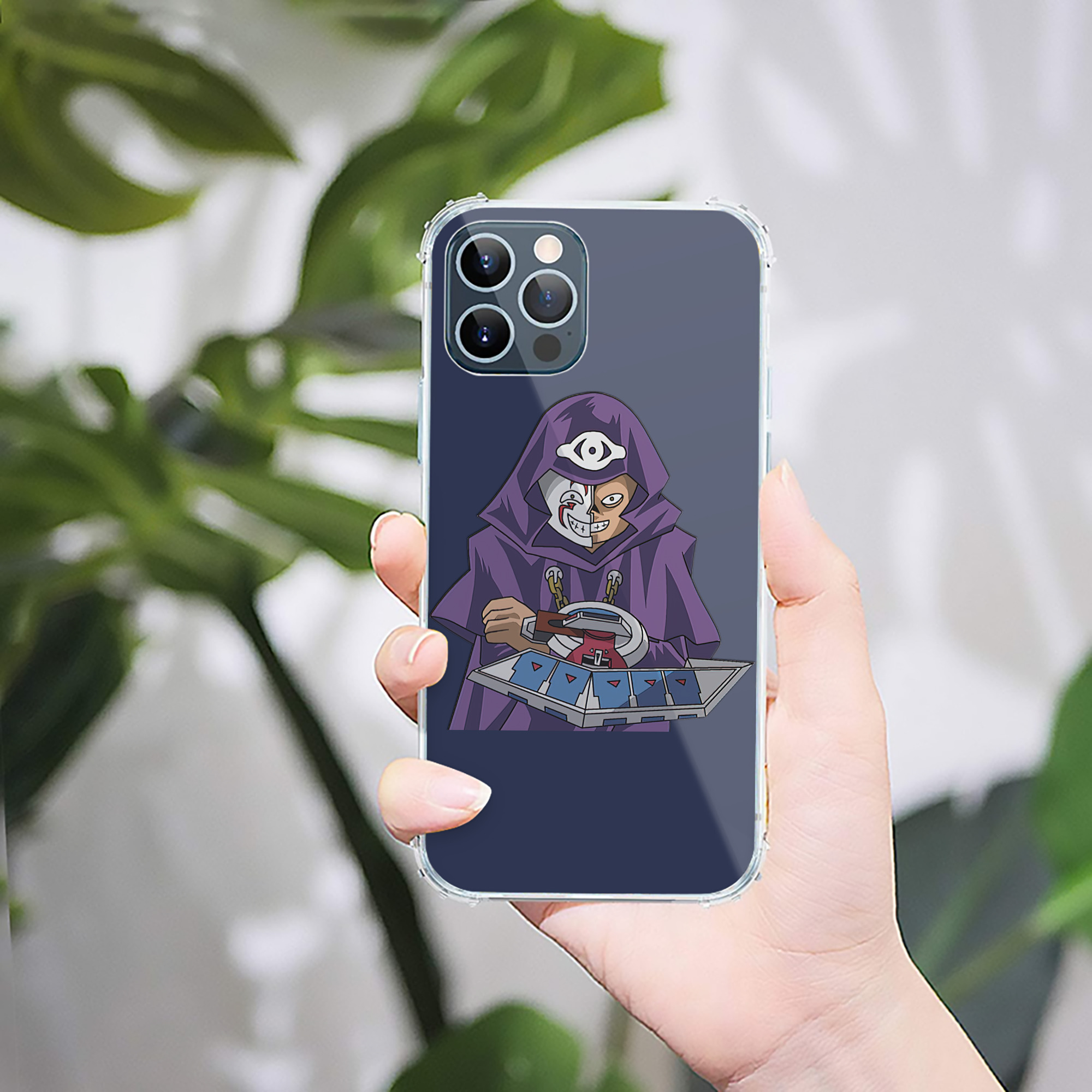 （画像用） 遊☆戯☆王 Yu-Gi-Oh! 【iPhone 12シリーズ対応】透明スマホケース（クリアソフトケース）